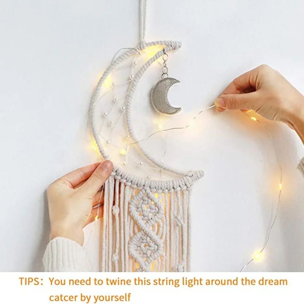 Cotton Boho Moon Decoration Wall Art ! ✦